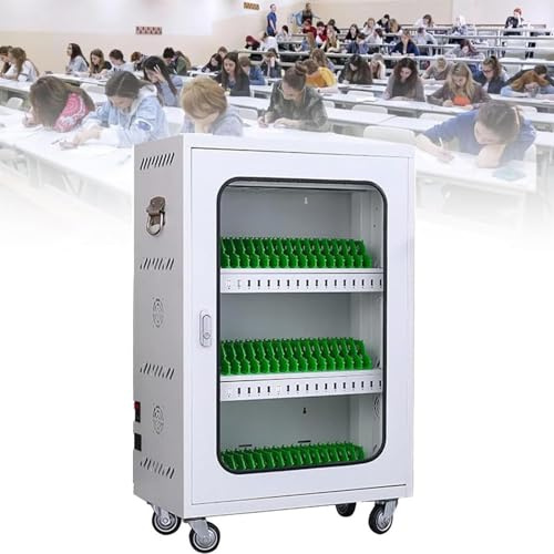 Lockable Phone Charging Station, Mobile Phone Storage Cabinet, Mobile Cell Phones Charging Cabinet for Office Classroom Conference Rooms(60)