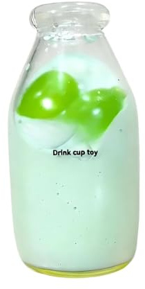 Bottle Shaped Squishy Toy, Slow Rising Stress Relief Ball with Realistic Juice Drink Design, Soft Sensory Fidget Toy for Kids and Adults, Portable Desk Companion for Anxiety and Focus