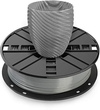 NOVAMAKER 3D-Drucker Filament – Grau 1,75 mm PETG Filament, PETG 1 kg (2,2 lbs), Maßgenauigkeit +/- 0,03 mm