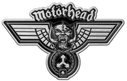 Motorhead Emaille-Pin-Abzeichen Hammered