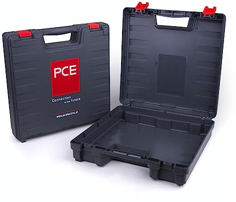 Kunststoffkoffer PCE für PRCD-S+ & Sicherheitsleitung - grau