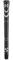 Super Stroke Unisex-Erwachsene SuperStroke Cross Comfort Golfgriff Golfschläger-Griff, schwarz/grau, Midsize