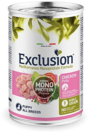Exclusion Dog Wet Puppy Chicken All Breeds 400 g