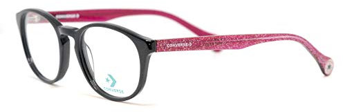 Converse Brille Junior VCO012Q 0700 (schwarz-rot), Schwarz + Rot, 40