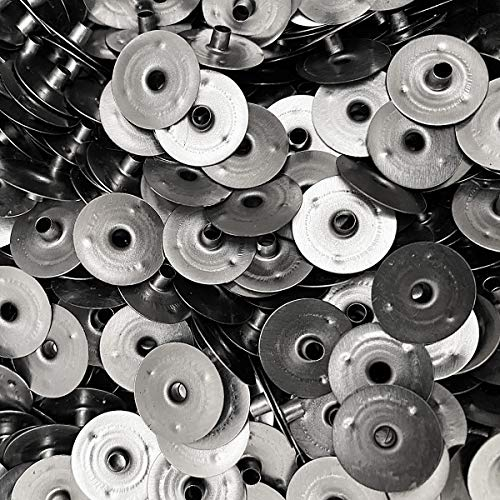 NKlaus 150 Dochtfuße bis 2,5mm Runddochte Teelichtdocht Metallfüß Teelichter Kerzen Kerzendocht Standplättchen Dochthalter 15x2,5mm