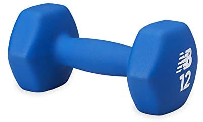 New Balance Hanteln Handgewichte (einzeln) – Neopren Übung & Fitness Hantel für Zuhause Gym Equipment Workouts Krafttraining freie Gewichte für Frauen Männer (5,4 kg), 5,4 kg