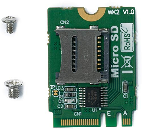 System-S M2 NGFF Schlüssel A.E WiFi Slot auf Micro SD SDHC SDXC TF Kartenleser M.2 A+E