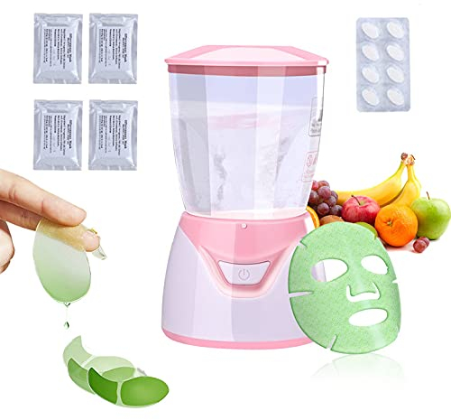 Gesichtsmaskenmaschine, Gesichtshautpflege-Schönheitswerkzeuge, natürliche Obst-Gemüse-Gesichtsmaskenmaschine Maschine DIY Collagen Beauty Mask Maker Machine, 5 Mins Mask Maker