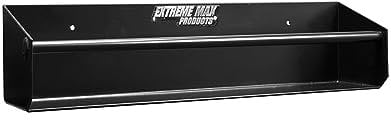 Extreme Max 5001.6137 Étagère en aluminium pour remorque fermée, magasin, garage, rangement Noir
