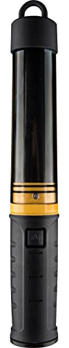 KOPP LED Akku Arbeitsleuchte, mit 12 langlebigen LEDs, wiederaufladbar, IP54, 6 Watt, schwarz-gelb, 196815015