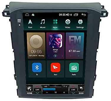 Android 11 Autoradio mit Navi für Subaru XV Forester 2019-2021 9.7 Zoll Touch 2 Din Android Auto Bluetooth Radio mit Display Rückfahrkamera USB WiFi Mirror Link Canbus (Color : TS5 4G+WiFi 8-Core 4G