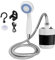 Douche Extérieure Portative Douche Portative D'ABS pour Le Camping Pompe De Douche De Camping Alimentée par Batterie électrique Pommeau De Douche pour L'extérieur