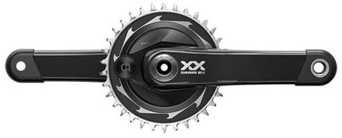 Sram KRG SRAM -2283548624 KRG SRAM Schwarz 34Z,170mm