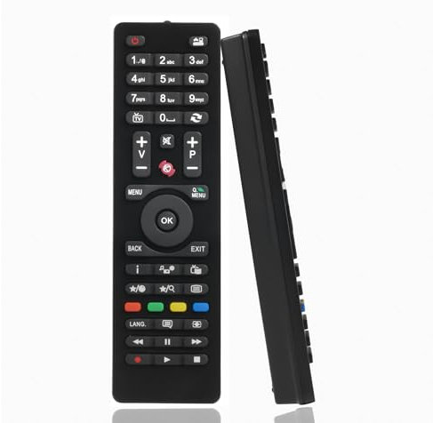 RC4875/RC4870 Fernbedienung Ersatz fit für Telefunken TV, Keine Einrichtung erforderlich Telefunken TV Fernbedienung Ersatz für L24H180M3 D32H278R3 TFL49DFHD03B D40U300M4C