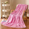 Excervent Flanell-Fleece-Überwurfdecke, 3D-Leopardenmuster, 280 g/m², leichte Geparden-Decke für Couch, Sofa, Bett, superweiche, gemütliche, warme Decken, 127 x 101,6 cm, Rosa