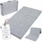 Klappmatratze Faltbare Reisebett Baby Matratze 60x120 cm - Faltmatratze für Kinder Gästematratze klappbar Babymatratze Bodenmatratze Schlafmatratze und Reisematratze Monde