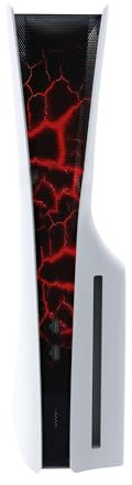 THLMT Staubschutznetz kompatibel für PS5 Slim Optisches Laufwerk/Digitale Version, Spielkonsole Schnittstelle staubdicht Stecker Port Staub Bildschirmschutz Anti-Staub Mesh Net Filter Kit (B)