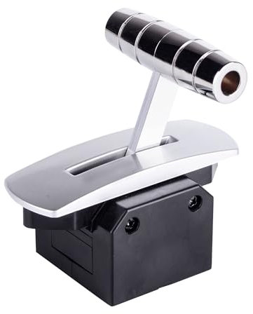 Industrie-Joystick 78B Dämpfung Positionierung Rocker Widerstand Ohne Center Gefühl, ein-achsen Joystick High-präzision Industrielle Push Rod Gain Einstellung für industrielle Steuerung(24V output 0-2