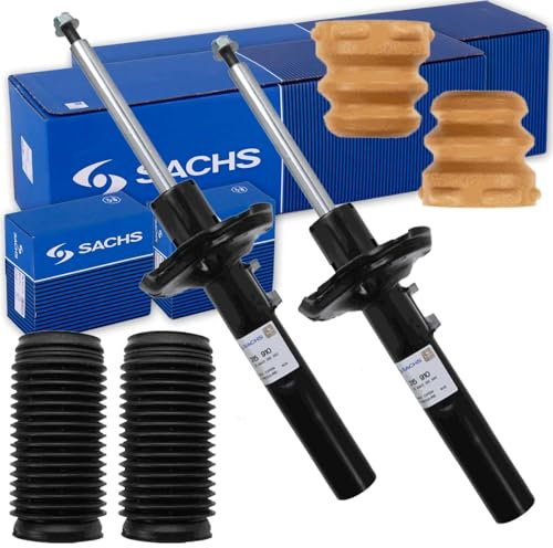 2x SACHS Stoßdämpfer + Protection-Kit vorne für Golf VII Leon A3