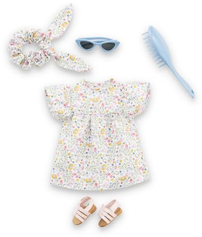 Sommeroutfit Set, 6 Teile Outfitset für alle 36cm MaCorolle Ankleidepuppen, ab 3 Jahren