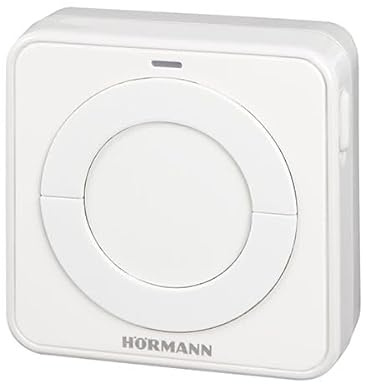 Hörmann FIT 2-1 BS Funk-Druckschalter, weiß, 2 Kanäle, 868 MHz, BiSecur, Ref. 4511695, IP 20