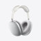 Cuffie wireless, cancellazione del rumore, modalità trasparente, audio spaziale personalizzato, compatibile con Apple e Android, adatto per smartphone, laptop, sport, fitness, argento