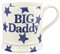 Emma Bridgewater Big Blue Star Big Daddy 1 Pint Mug