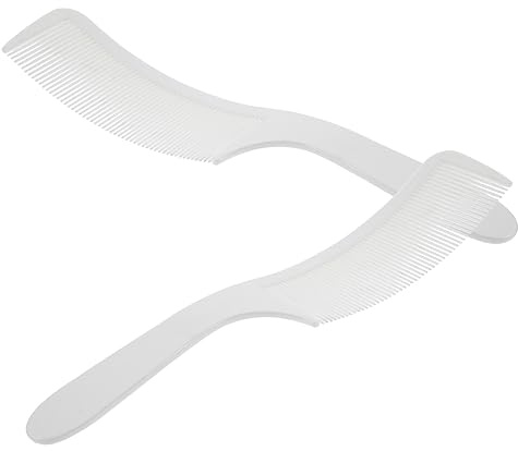 Haarkamm, 2 Stück, professionelle Haarschneidekämme for den Heimsalon, leichte Friseurkämme, feine Zähne, ergonomisches Design for einfaches Styling und Haarpflege