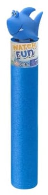 LIXSAZSE ABS Wasserpistole Spielzeug mit weichem Perlen Baumwoll Innenrohr Cartoon Tier Wasser pumpendes Spielzeug Wasserspielzeug Strand süß und exquisit, Hai