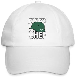 J’ai Glissé Chef Humour 7eme compagnie Cadeau Casquette Classique