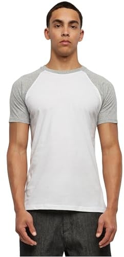 Urban Classics Raglan Contrast Tee Männer T-Shirt weiß/schwarz