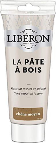Libéron Pâte à bois - Réparation du bois, Chêne moyen, 250g