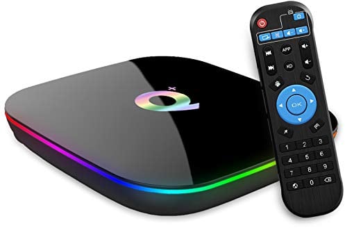 Q PLUS Android 10.0 TV BOX, Allwinner H616 Quad-Core 64bit ARM Corter-A53 CPU 4GB RAM 32GB RAM Mali-G31 MP2 GPU unterstützt 2.4GHz WIFI mit 4K 6K Auflösung und 100M LAN Enternet Smart Android Box