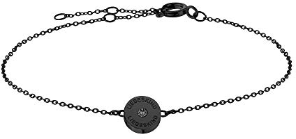 Liebeskind Berlin Armband aus Edelstahl in Schwarz LJ-0553-B-20