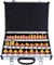 Aussel - Juego de 35 brocas fresadoras con punta de carburo de tungsteno de 12,7 mm para fresado de carpintería con estuche de almacenamiento