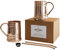 Artisan's Anvil Moscow Mule Mugs Beer Stone Set of 2 + Copper Straws + Bottle Opener Two Solid 18 oz Copper Mugs Gift Set - 100% Pure Copper Unique Tankard Look - Handmade Unlined Copper Cups