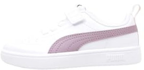PUMA Puma Rickie Ac Ps, Scarpe da ginnastica, Unisex - Bambini e ragazzi, Bianco E Rosa, 28 EU