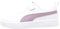 PUMA Puma Rickie Ac Ps, Scarpe da ginnastica, Unisex - Bambini e ragazzi, Bianco E Rosa, 28 EU