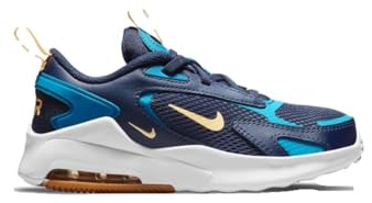 NIKE Air MAX Bolt Bg, Children's Trainers, 401 Midnight Navy Melon Tint Imper, 27.5 EU