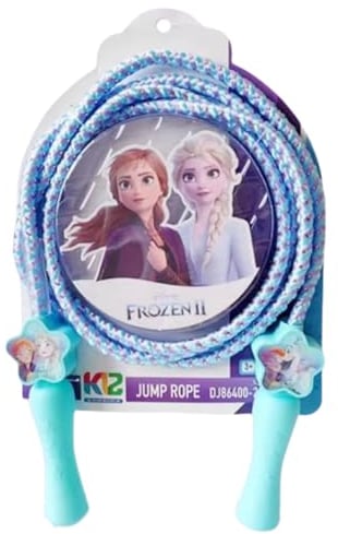 FEIFEI’S BOW Skipping Rope Princess Superhero Jump Rope Cotton Skipping Adjustable Rope Outdoor Exercise (Elsa)