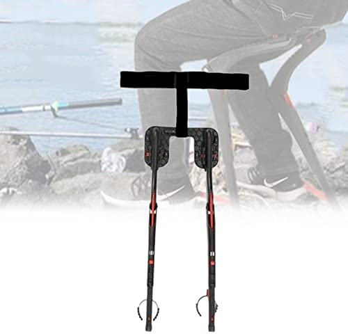 Portable Foldable Stool Chairless Chair,3 Gear Adjustable for Different Heights,Wearable Leg Ergonomics Lightweight Seat,Bear Up to 100kg,Suitable Carpenters Photographers Chefs