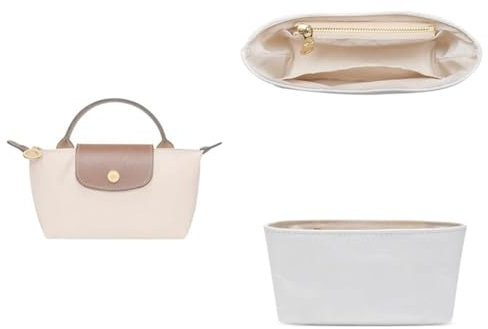 jiesinlov DuPont Geldbörsen-Organizer-Einsatz für Handtaschen, geeignet für Le Pliage Mini (wasserdicht - Mini)