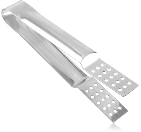 Luckious Brand Tea Bag Squeezer - Stainless Steel Tea Bag Holder, Tongs, Spoon, and Strainer Clip for Gripping Ice Cubes and Tea Bags, Ideal for Loose Tea and Loose Leaf Brewing