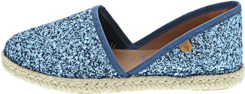 VERBENAS Carmen Glitter Slipper Blau (42)