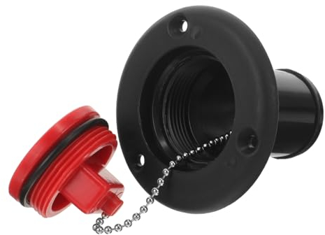 Supvox Wassereinfüllöffnung Im Lukendeckel Entlüftungsdeckel Für Den Benzintank Eines Bootes Austausch Des Tankdeckels Entlüftungskappen Für Bootsgastanks Dosendeckel Plastik