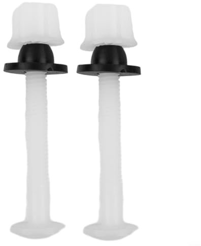 Funktionales Befestigungsset für WC-Reparaturen, geeignet für die meisten Toiletten, einfache Installation (Kunststoff)