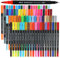 AEDAGA 80 Dual Tip Colouring Pens, Felt Tip Pens for Adult Colouring Books, Brush Markers Art Supplies for Calligraphy Drawing Sketching Journaling Painting