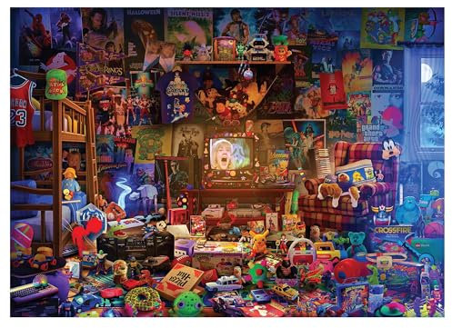 Millennial Dream Room 1000-Piece Jigsaw Puzzle By Rachid Lotf | Toynk Exclusive