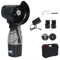 Mini Angle Grinder Cordless, Portable Handheld Brushless Grinders w/Battery & Charger, Electric Disc Cutter, 75mm Cutting Grinding Machine for Small DIY Jobs Black