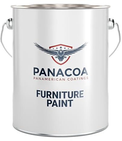 PANACOA Möbelfarbe Holzfarbe Holzlack Möbellack ohne Schleifen MATT l Schwarz 2,5L